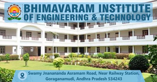 out side view of Bhimavaram Institute Of Engineering & Technology